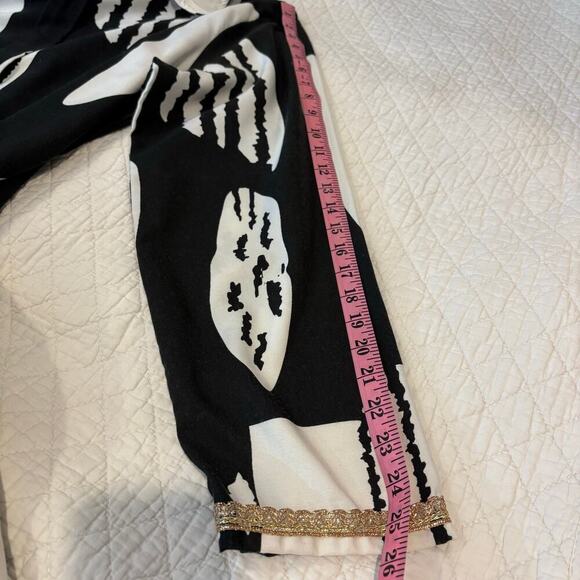 MONOCHROMATIC Maxi Dress Tall Sz XL Eclectic Artsy African Maximalist Resort - Picture 7 of 8